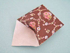 シンプルケースの折り紙