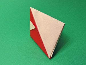 かんたんサンタBOXの折り紙