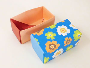WますBOXの折り紙