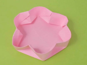 スターBOX(六角)の折り紙