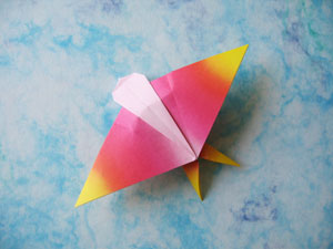 南国の鳥　折り紙
