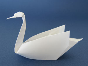 白鳥の折り紙