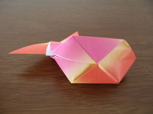 風船金魚の折り紙