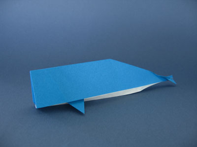 マッコウクジラの折り紙
