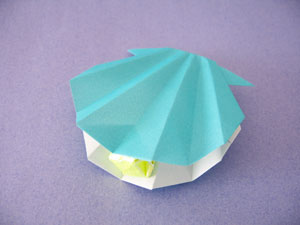 真珠貝の折り紙