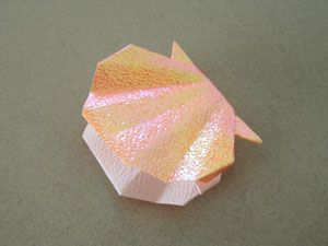 真珠貝の折り紙