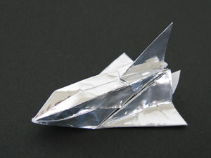 スペースシャトルの折り紙