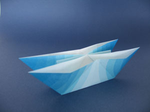 二双舟の折り紙