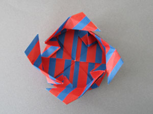 吹きゴマ2の折り紙