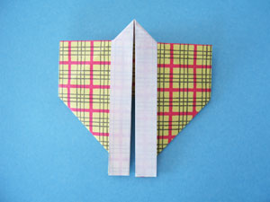 はっぴ(法被)　折り紙