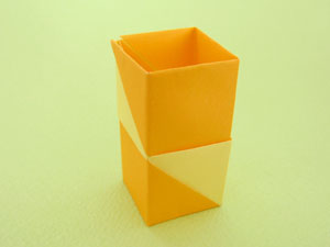 ブロックの折り紙