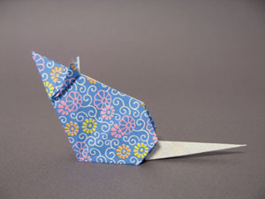 折り紙　鼠