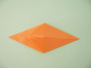 折り紙　サカナの基本形