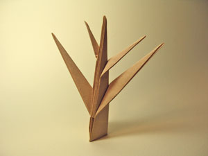 木の折り紙