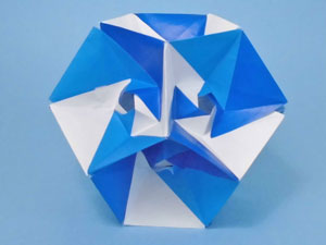 フジヤマ・モジュール30枚組の折り紙