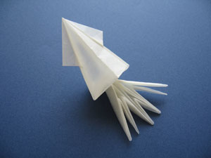 イカの折り紙