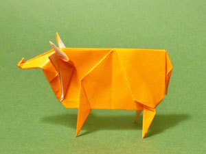 牛の折り紙