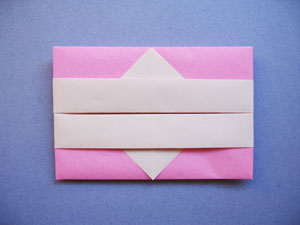ティッシュケースの折り紙