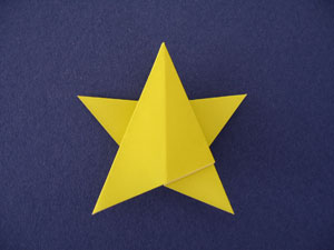 星の折り紙