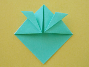 亀の折り紙
