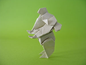 コアラの折り紙
