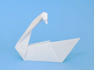 スワン　白鳥の折り紙