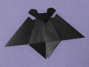 コウモリの折り紙