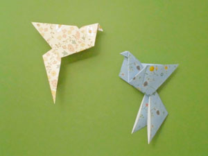 小鳥　折り紙
