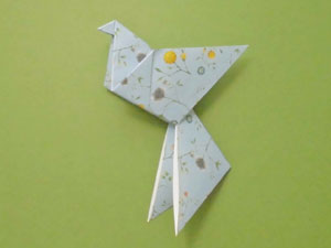 小鳥の折り紙