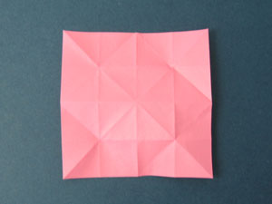 ひろげた折り紙