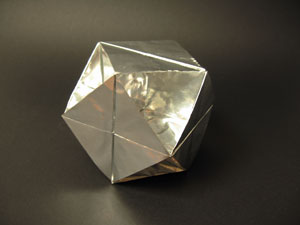 鉱石(立方八面体) | のんびりおりがみ