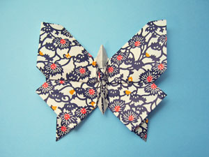揚羽蝶の折り紙