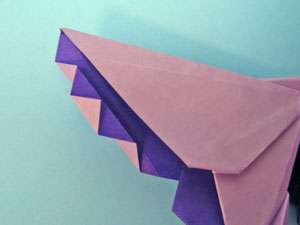 マコトチョウの折り紙