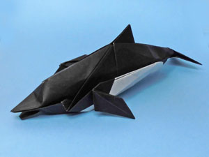 イルカ　折り紙