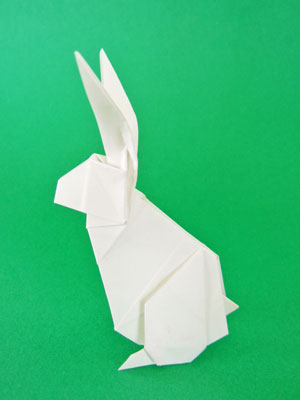 ウサギの折り紙