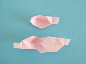 桜ネットの折り紙